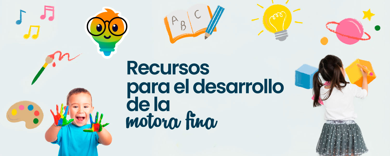 Banner Recursos para el desarrollo de la motora fina