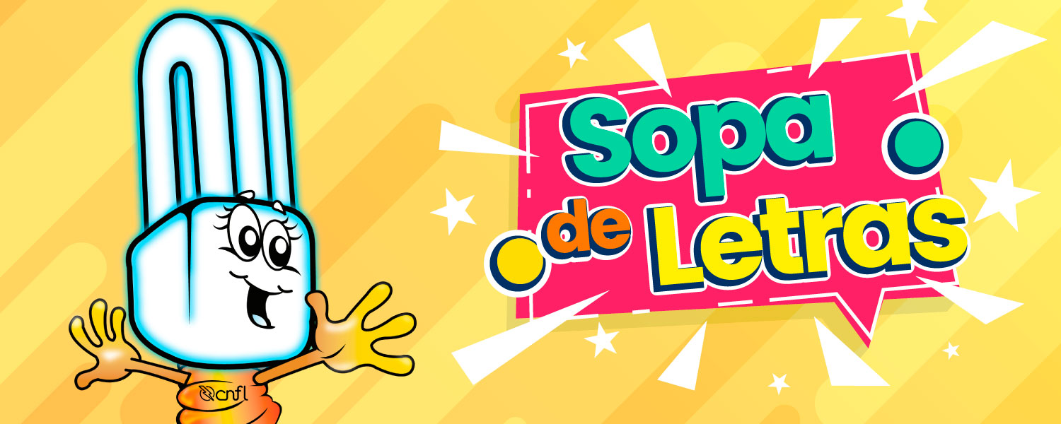 Banner Juego #1: Sopa de letras sobre generación de electricidad