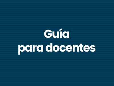 Guía para docentes Bandera Azul