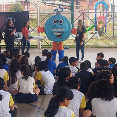 Stand Informativo Escuela Demetrio Tinoco Guadalupe